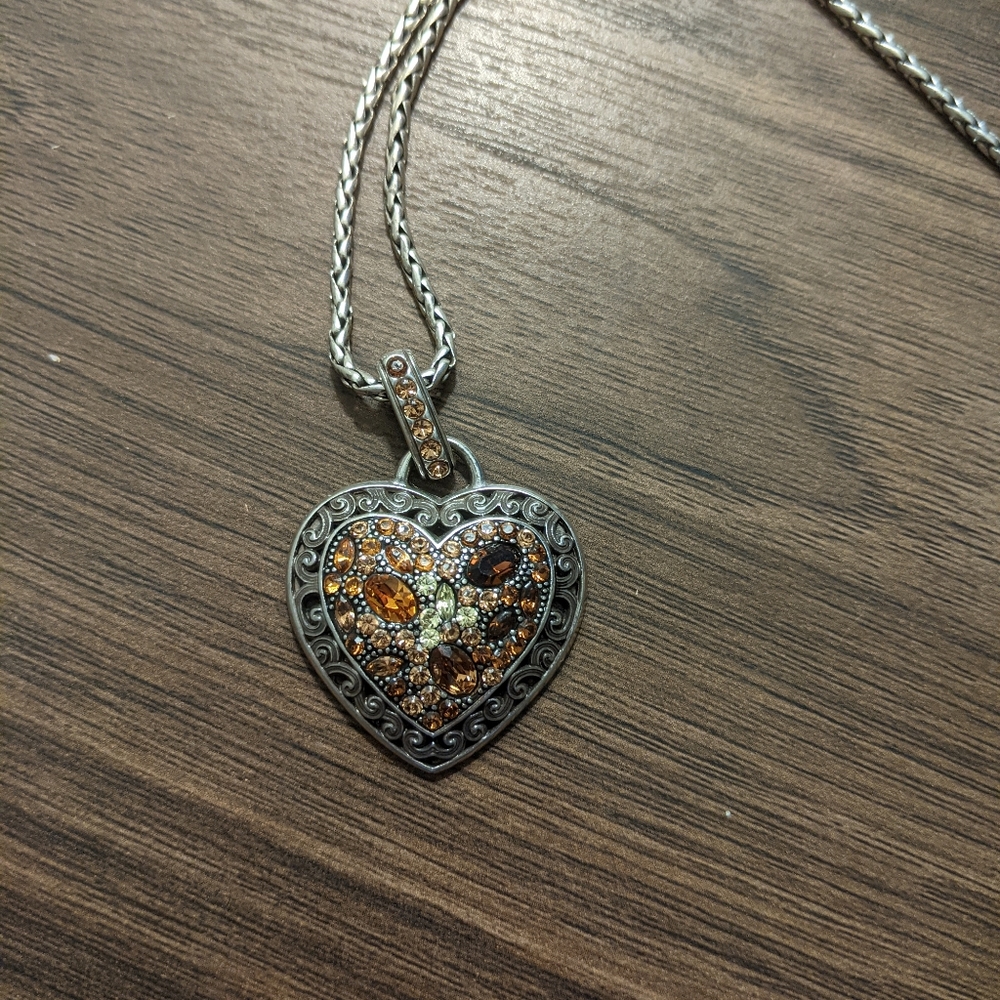 Brighton heart necklace